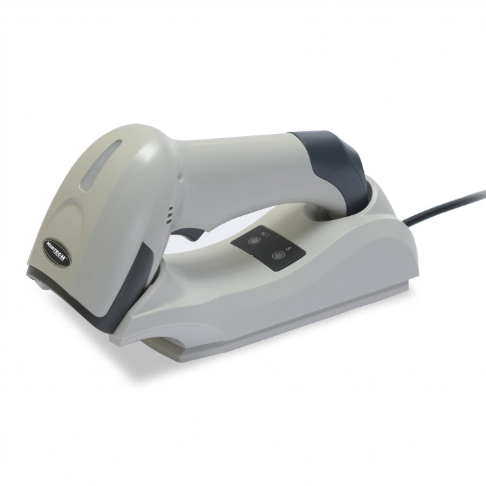 Беспроводной сканер штрих-кода MERTECH CL-2310 BLE Dongle P2D USB White с подставкой Cradle в Брянске